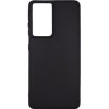 Чехол для телефона KST для Samsung Galaxy S21 Ultra (матовый черный)